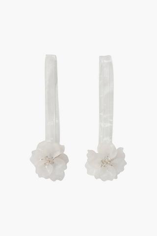 2 Pack Flower Magnetic Tie Back