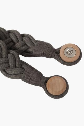 Braided Magnetic Curtain Tie Back