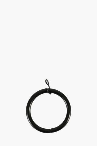 12 Pack Satin Finish Metal Rod Rings 35mm