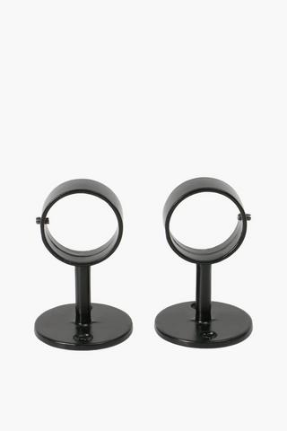 2 Pack Metal Ceiling Brackets 35mm