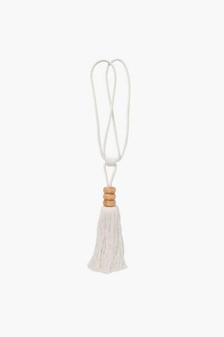 Tassle Beaded Tie Back