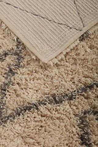 Shaggy Berber Rug, 120x180cm
