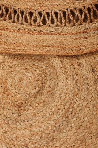 Jute Woven Safari Rug 120cm