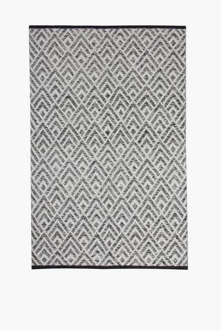 Jacquard Peaks Rug, 120x180cm