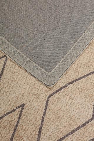 Chenille Shaggy Russet Rug, 160x240cm