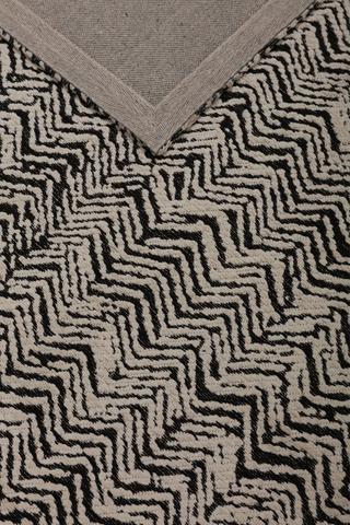 Chenille Zebra Rug, 160x240cm