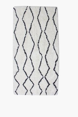Shaggy Berber Rug 70x140cm