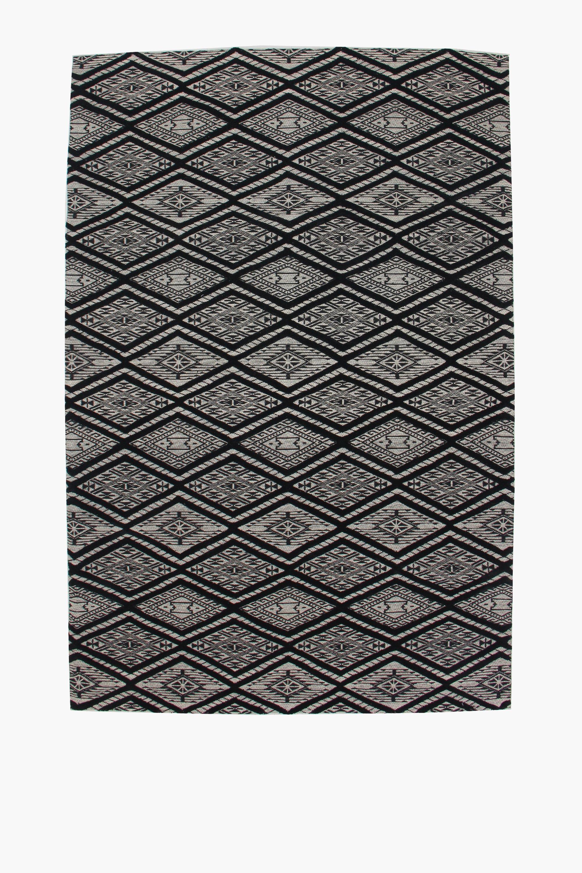 Chenille Diamond Dakar Rug, 160x230cm