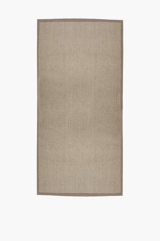 Marble Effect Jute Sisal Runner, 70x200cm