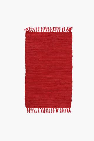Plain Chindi 50x80cm Rug