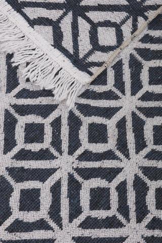 Jacquard Geometric Rug 120x180cm