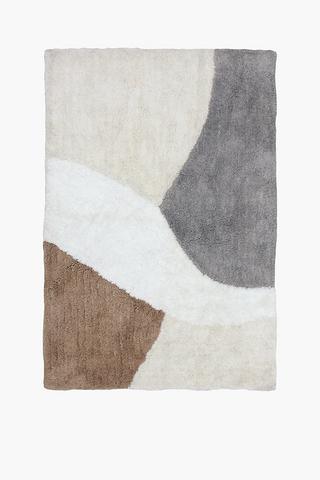 Shaggy Abstract Rug 120x180cm