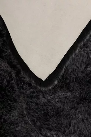 Faux Fur Animal Pelt, 76x115cm