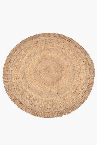 Jute Weaver Round Rug,180cm