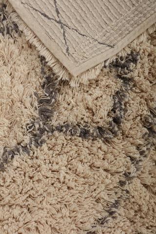 Shaggy Berber Rug, 70x140cm