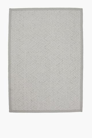 Sisal Wool Parcade Rug, 180x240cm