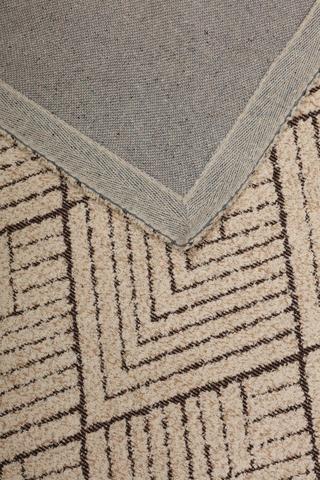 Chenille Shaggy Diamond Rug, 160x240cm