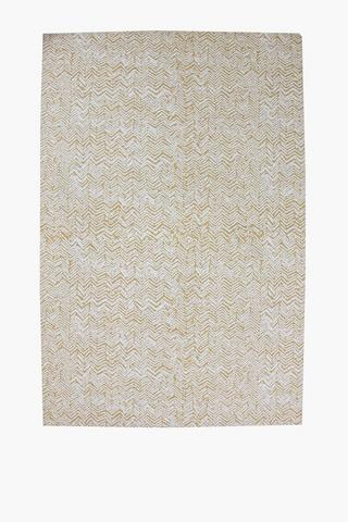 Chenille Zebra Rug, 160x240cm