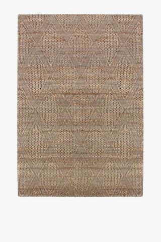 Jute Nyoni Diamond Rug, 120x180cm