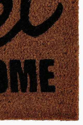 Coir Home Sweet Home Door Mat, 40x60cm