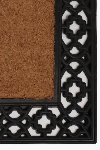 Coir Double Door Mat, 56x120cm