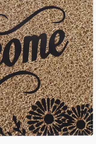 Coir Welcome Door Mat, 40x60cm