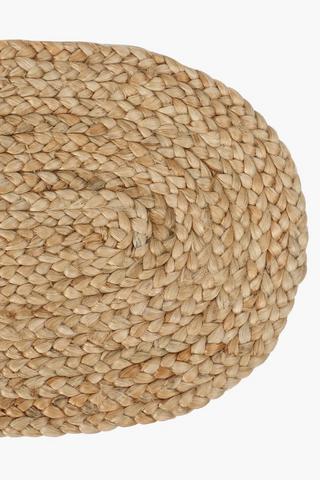 Oval Jute Door Mat 40x60cm