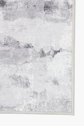 Printed Chenille Marble Kitchen Mat 40x75cm