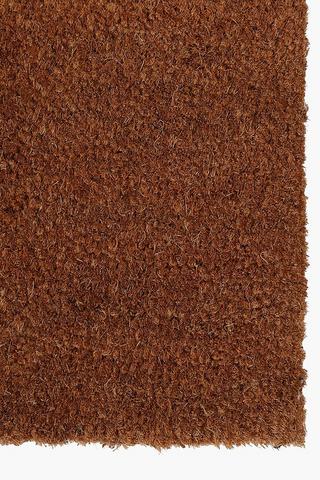 Plain Coir Double Door Mat 40x120cm