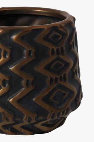 Geometric Ceramic Planter