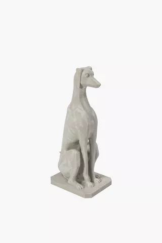 Resin Greyhound Statue