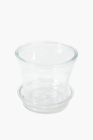 Glass Orchid Planter