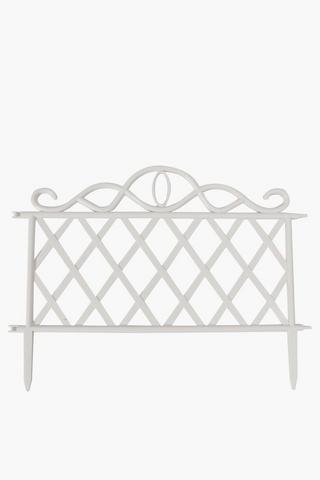 3 Pack Garden Fence