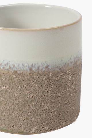 Sand Crackle Planter, Small