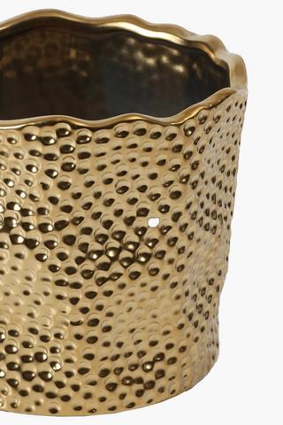 Dimple Ceramic Planter
