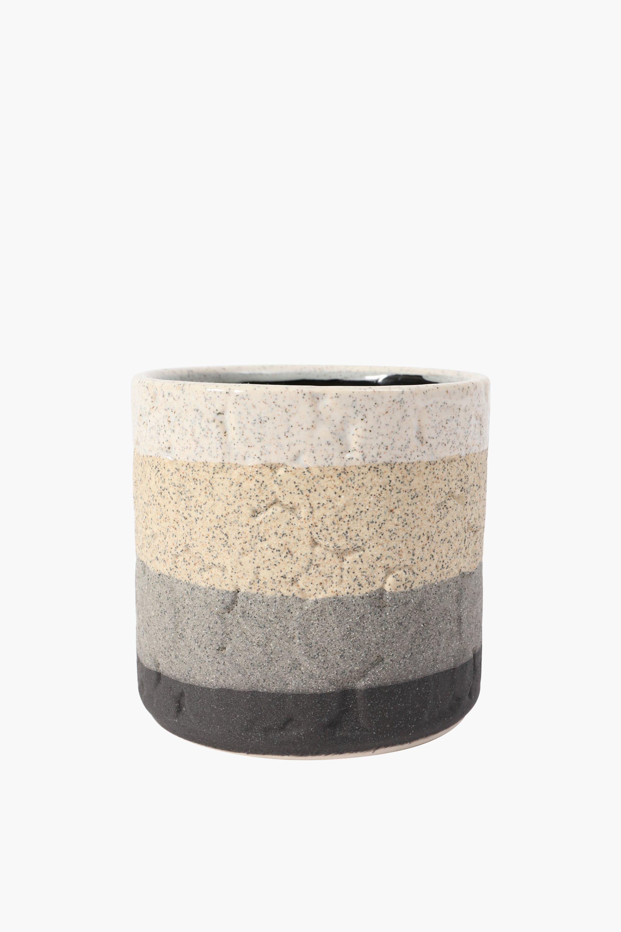 Scalloped Speckle Planter