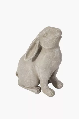 Resin Bunny Statue