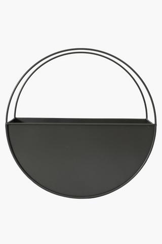 Metal Wall Mounted Planter, Large