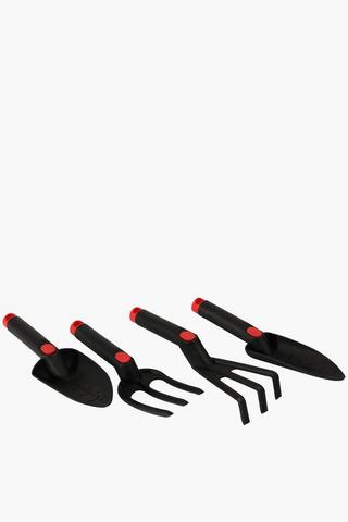 4 Piece Plastic Garden Tool Set