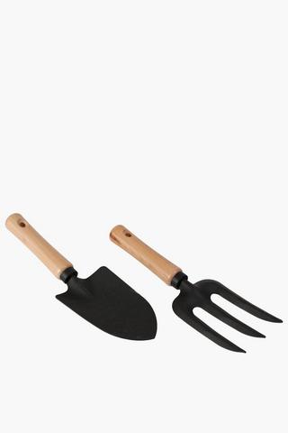 2 Piece Metal Garden Tool Set