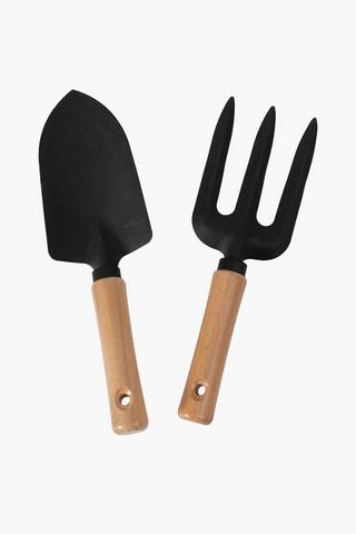 2 Piece Metal Garden Tool Set