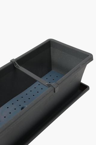 Plastic Sill Planter Set, 75cm