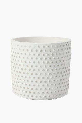 Ceramic Dotted Planter Large