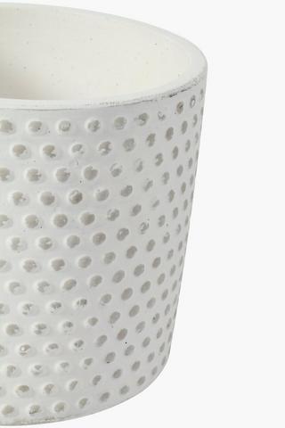 Ceramic Dotted Planter Large