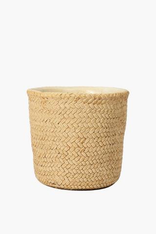 Ceramic Basket Planter
