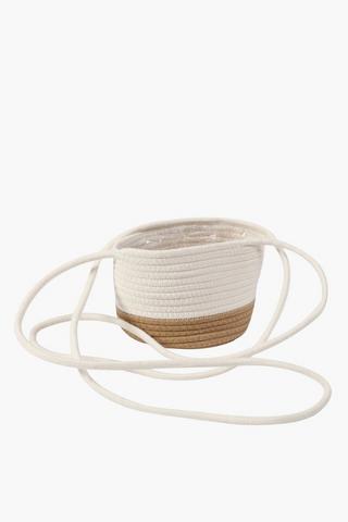 Rope Woven Hanging Planter