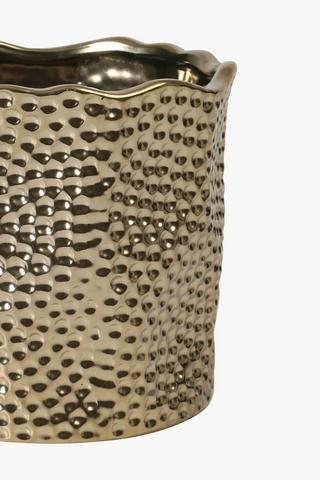 Ceramic Dimple Planter