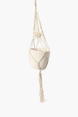 Hanging Macrame Planter