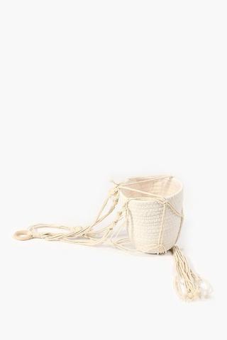 Hanging Macrame Planter