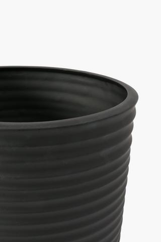 Ceramic Ripple Planter Xl